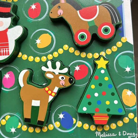 Melissa & Doug Rare Holiday Christmas Puzzle - Picture 4 of 5